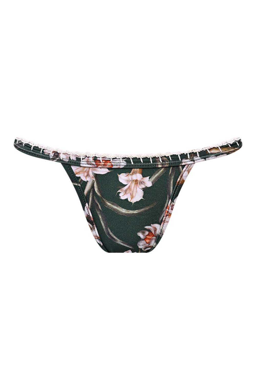 CALCINHA LYCRA NARCISSUS VERDE ESCURO