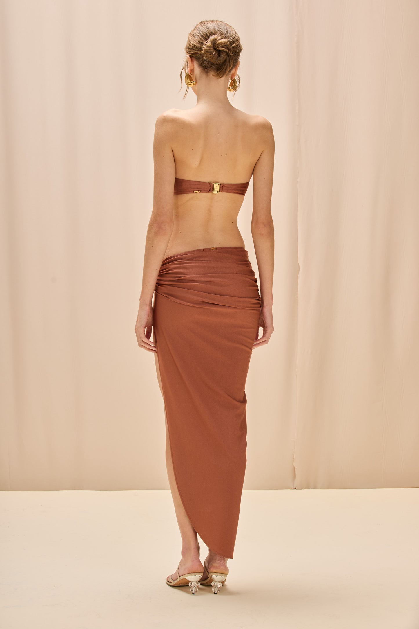 TOP DE BIQUINI GOLDEN DUNE LYCRA COBRE