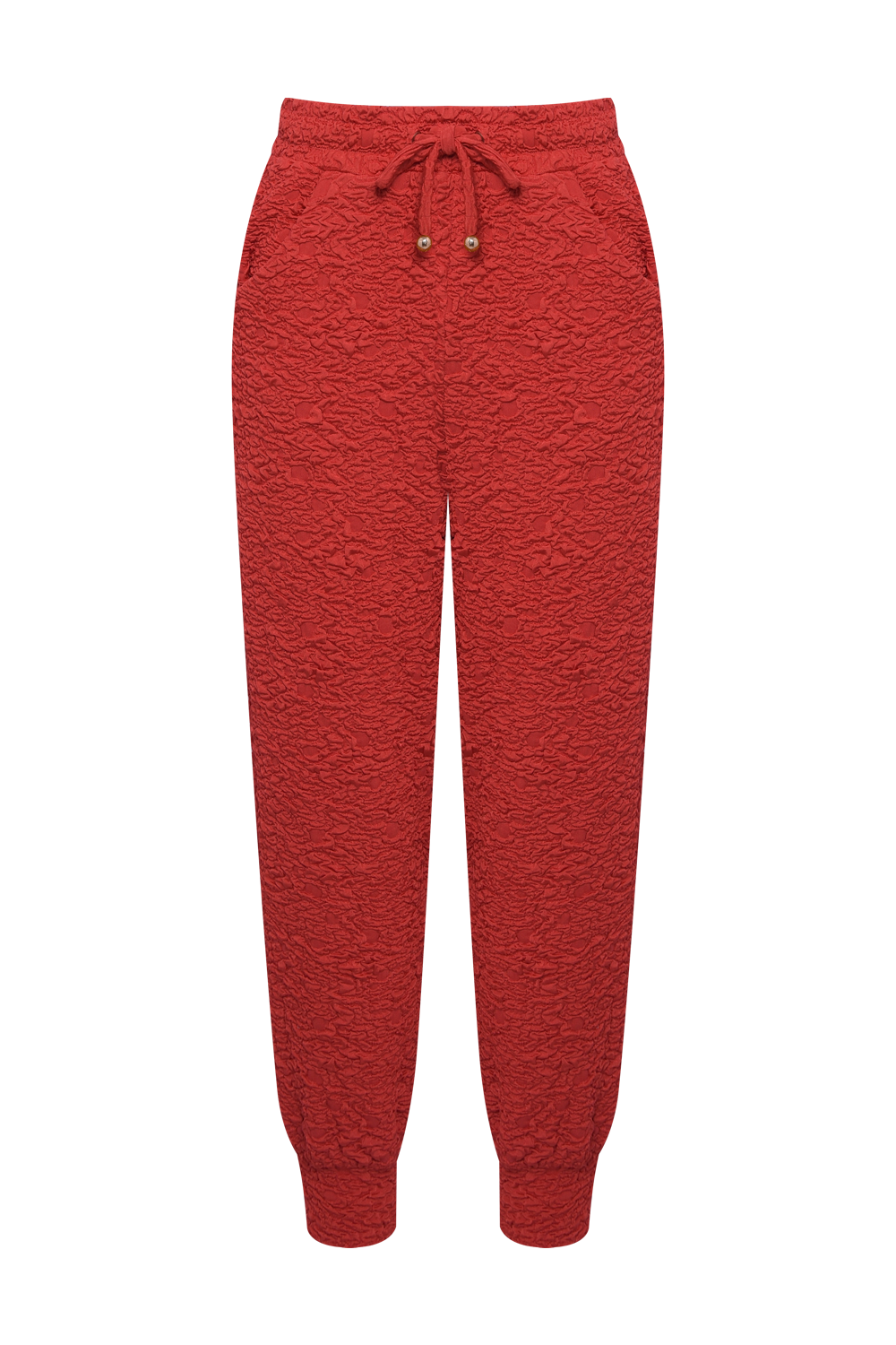 CALÇA PAPILON JACQUARD VERMELHO