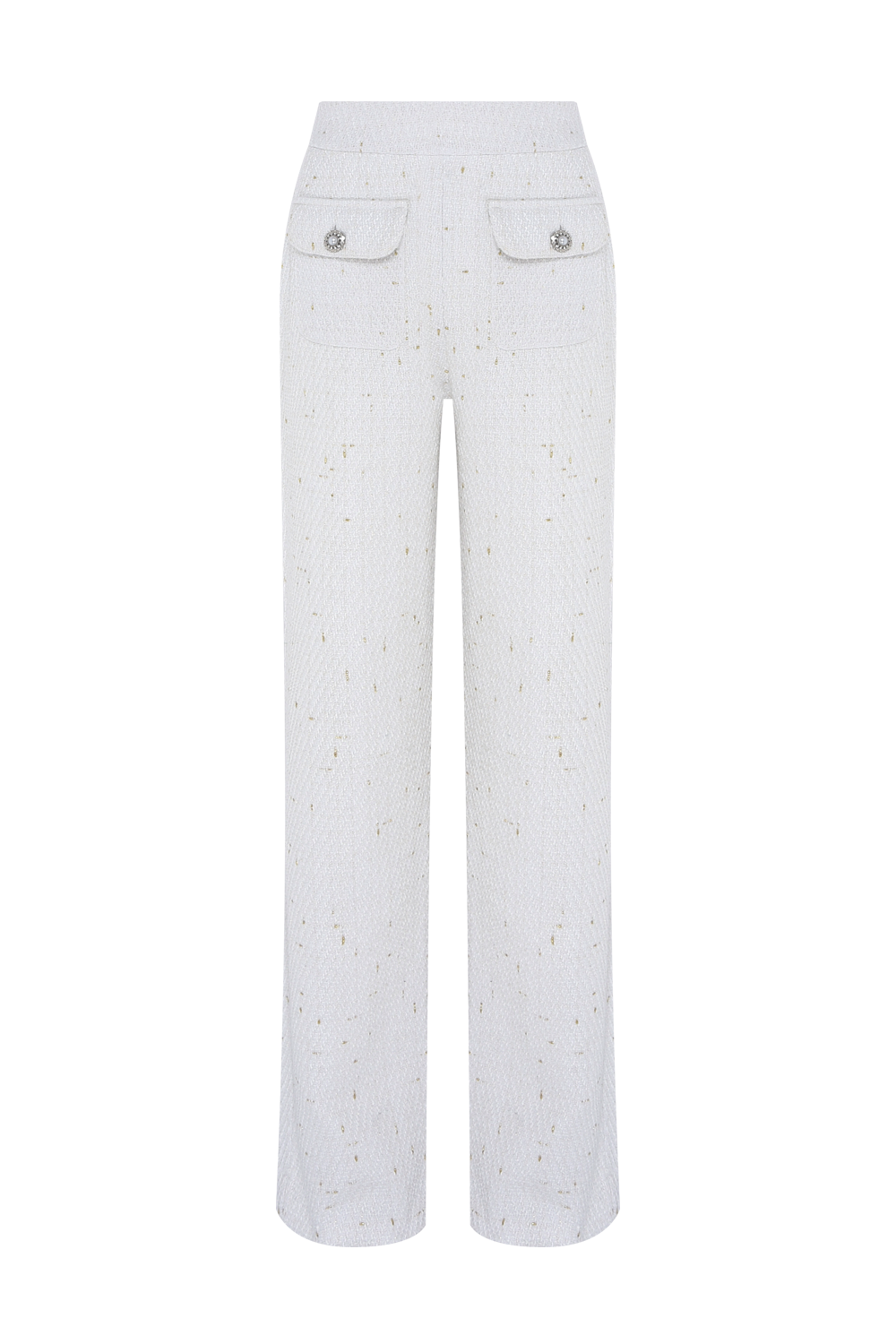 CALÇA PEARL TWEED OFF WHITE
