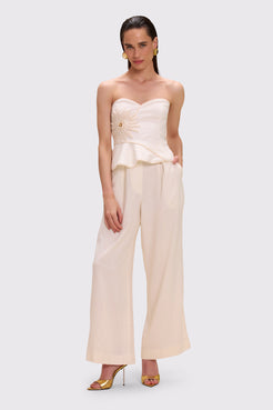 CALÇA LINHO TROPIC OFF WHITE