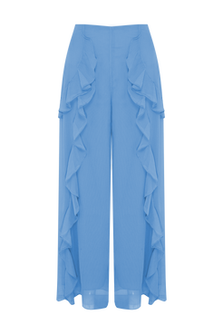 CALÇA CHIFFON DAYDREAM AZUL