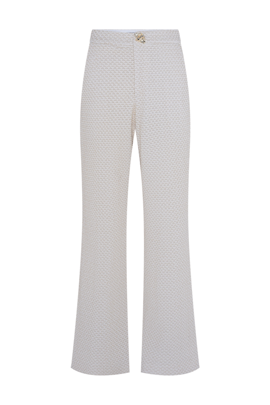 CALÇA MALHA GAVEA OFF WHITE