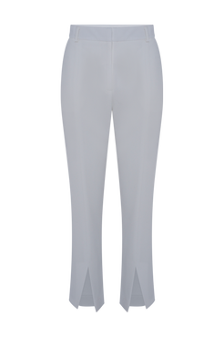 CALÇA DUAL CREPE OFF WHITE