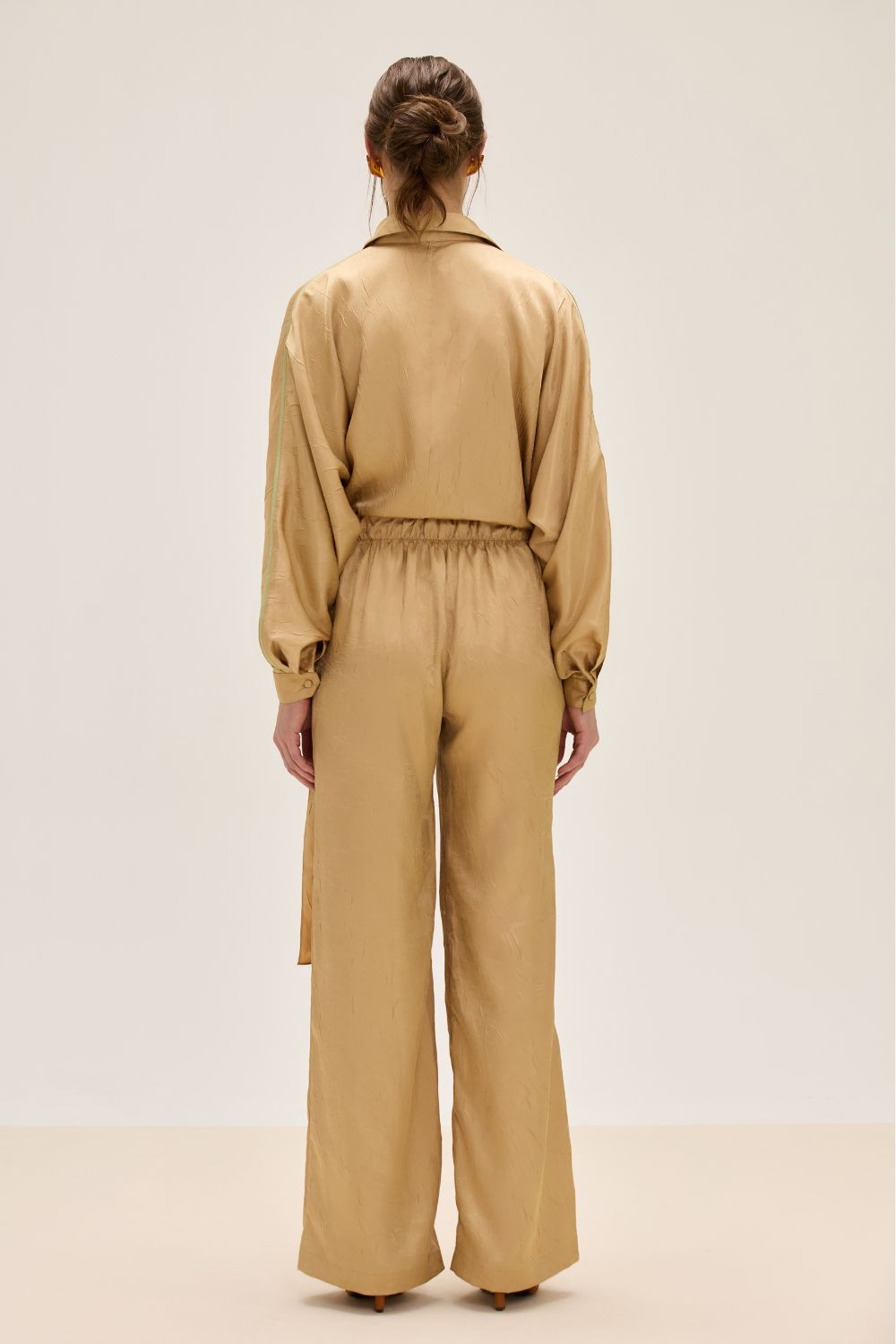 CALÇA STELLAR WEAVE BEGE