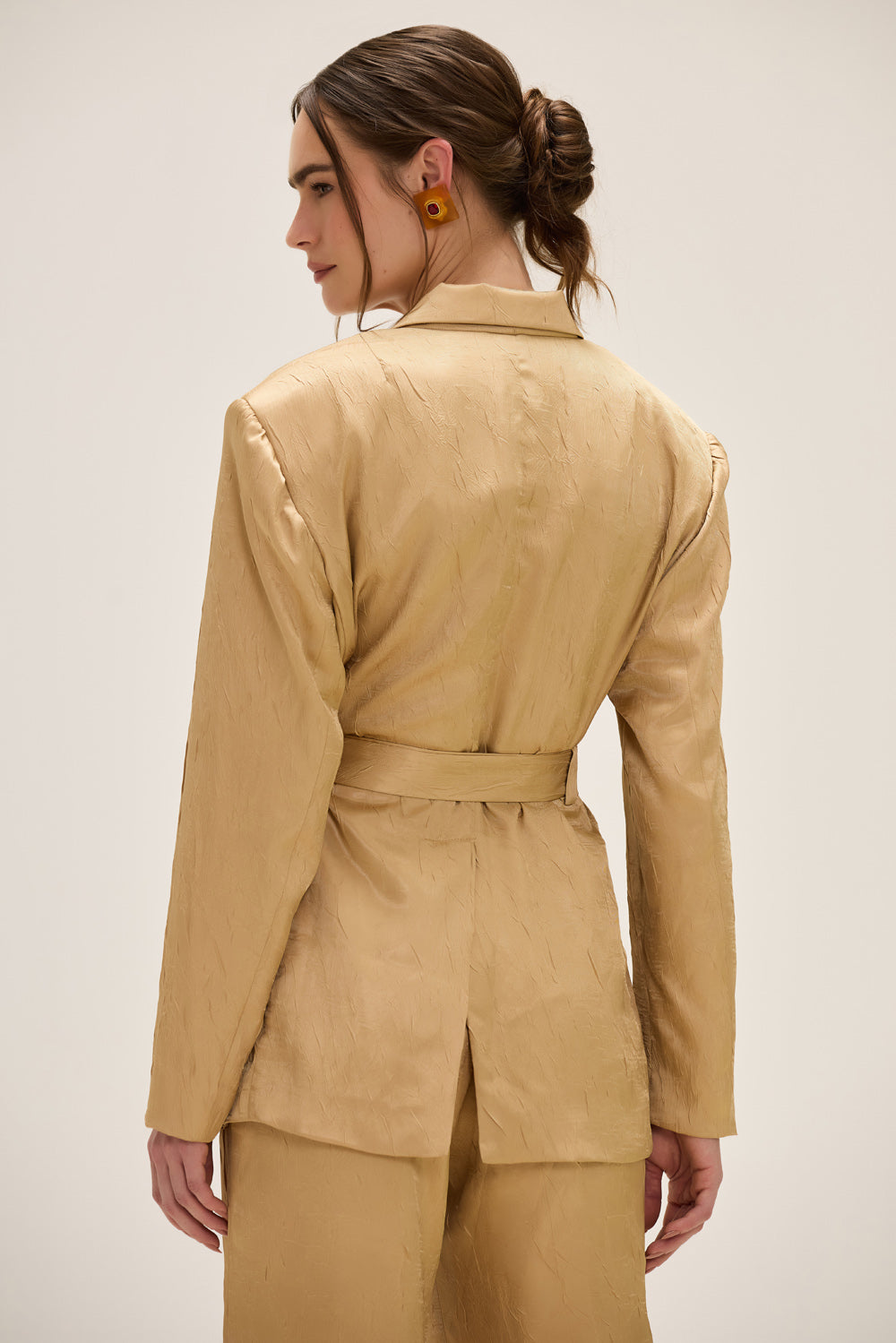 BLAZER STELLAR WEAVE BEGE