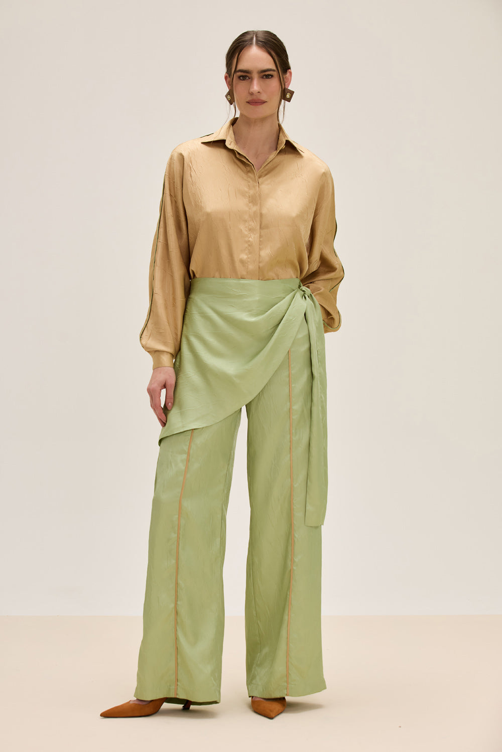 CALÇA STELLAR WEAVE VERDE