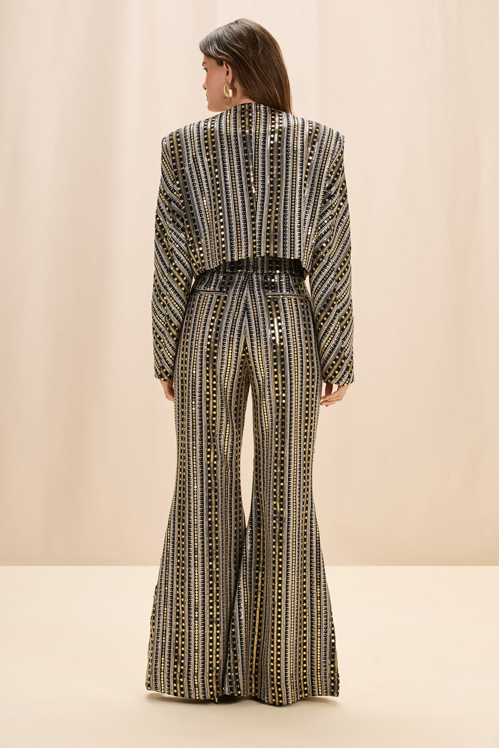 CASACO PAETÊ AURIC PRETO