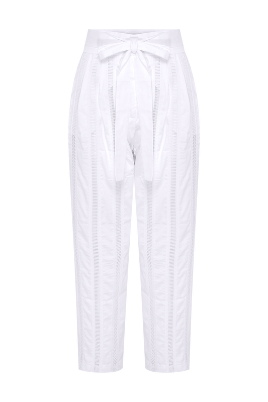CALÇA LINHO SOLENNE OFF WHITE