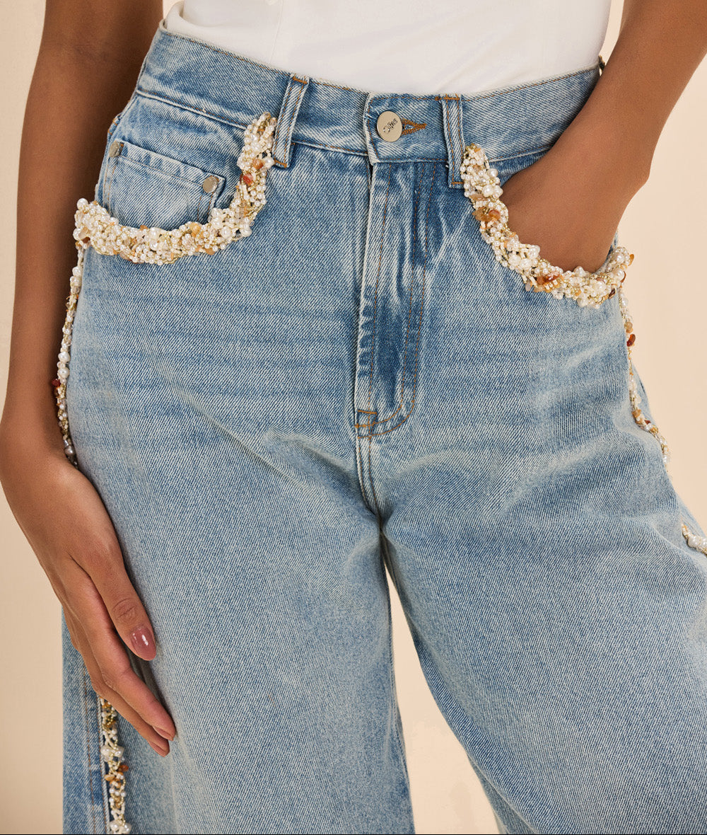 CALÇA JEANS CAMILA AZUL