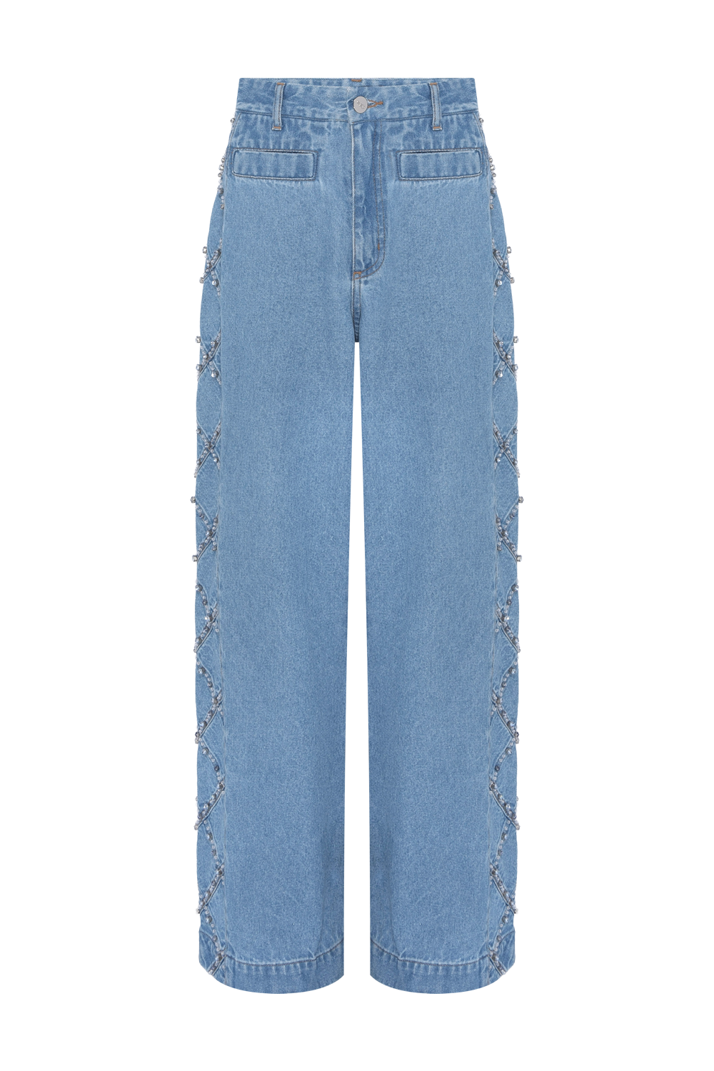 CALÇA MARINA DENIM AZUL