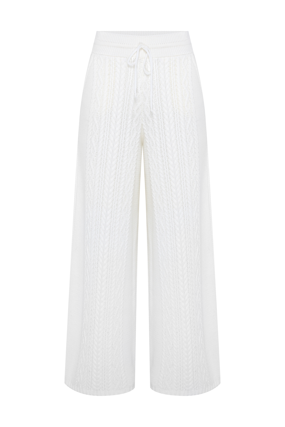 CALÇA TRICOT CÉLIA OFF WHITE