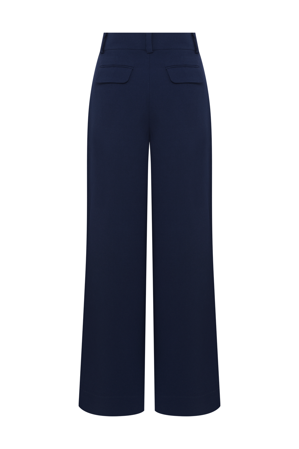 CALÇA CETIM OLGA  AZUL MARINHO