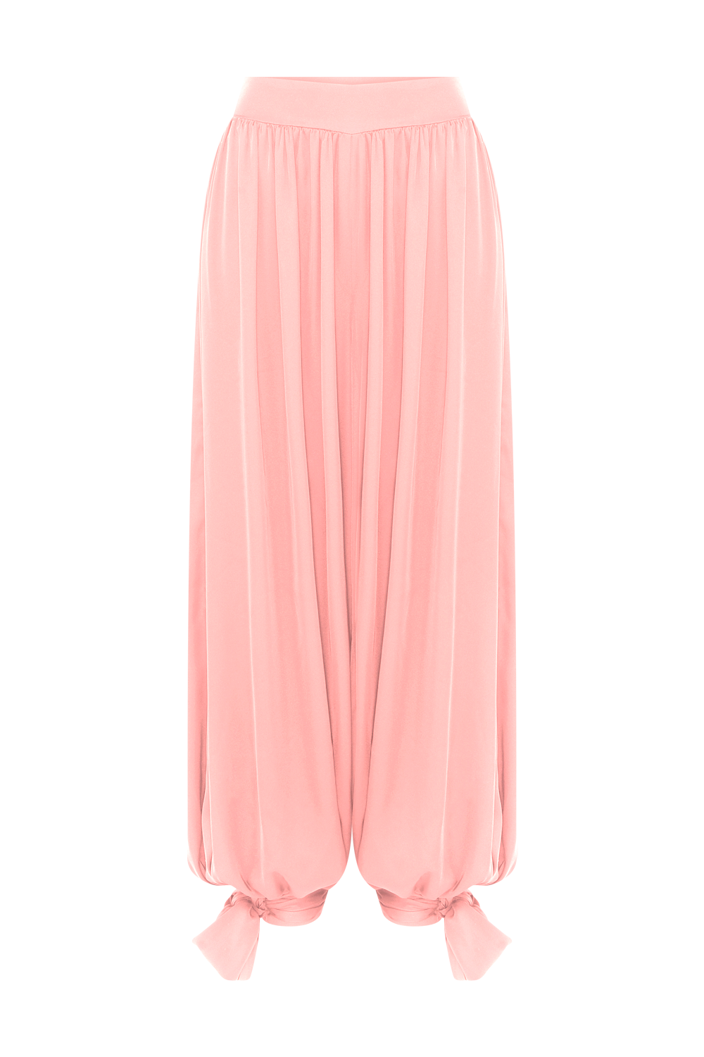 CALÇA CETIM ISABEL ROSA CLARO