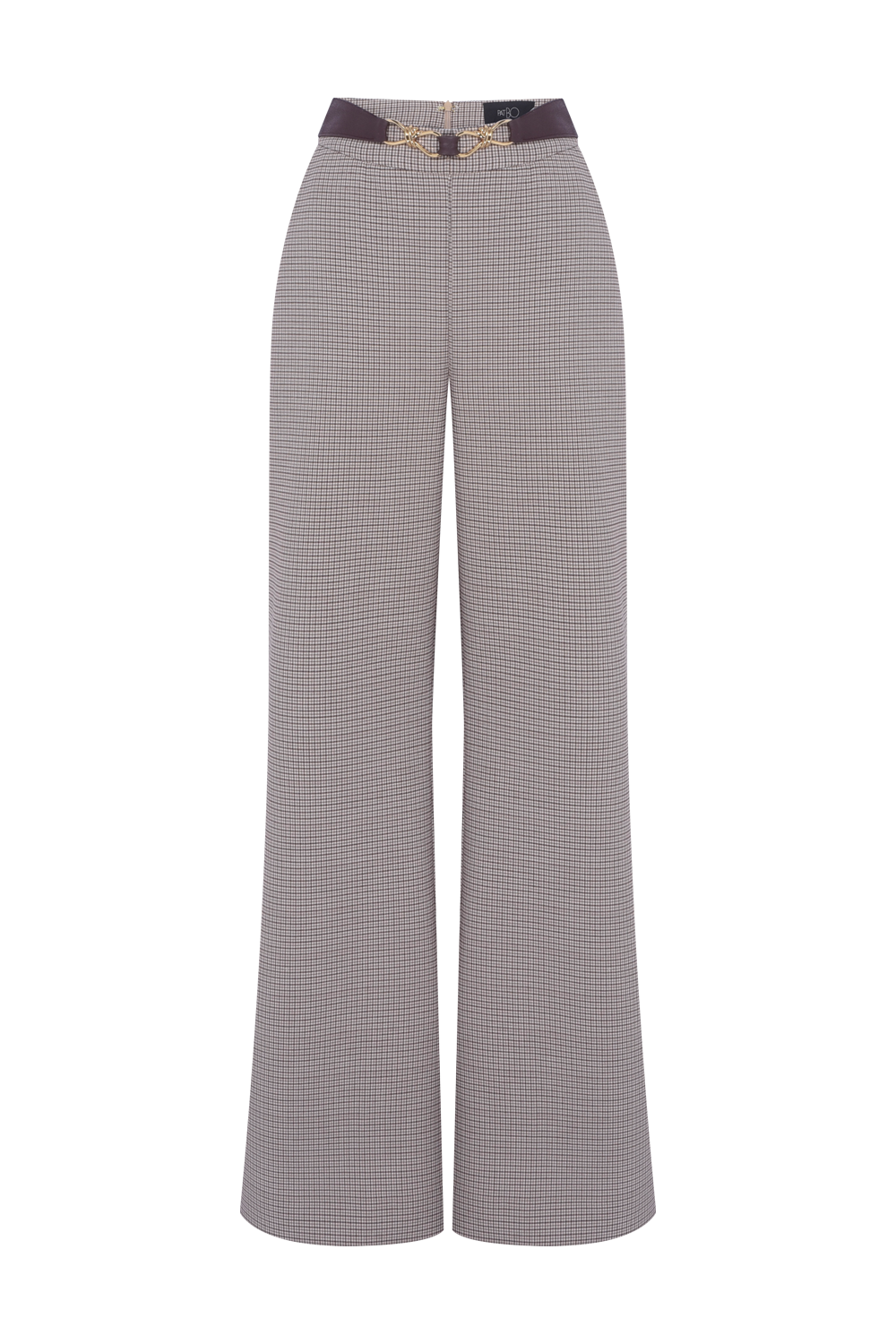 CALÇA TWEED ELSA MARROM