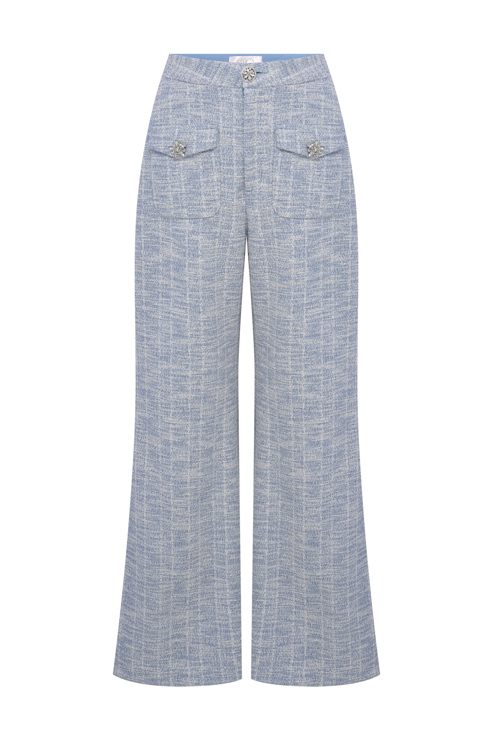 CALÇA TWEED MAVI AZUL