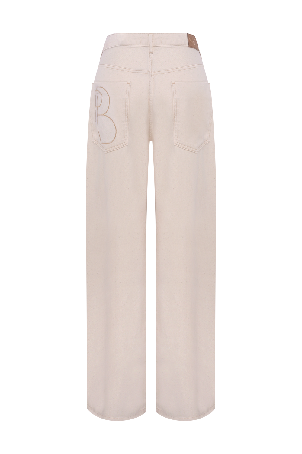 CALÇA ALINA DENIM OFF WHITE
