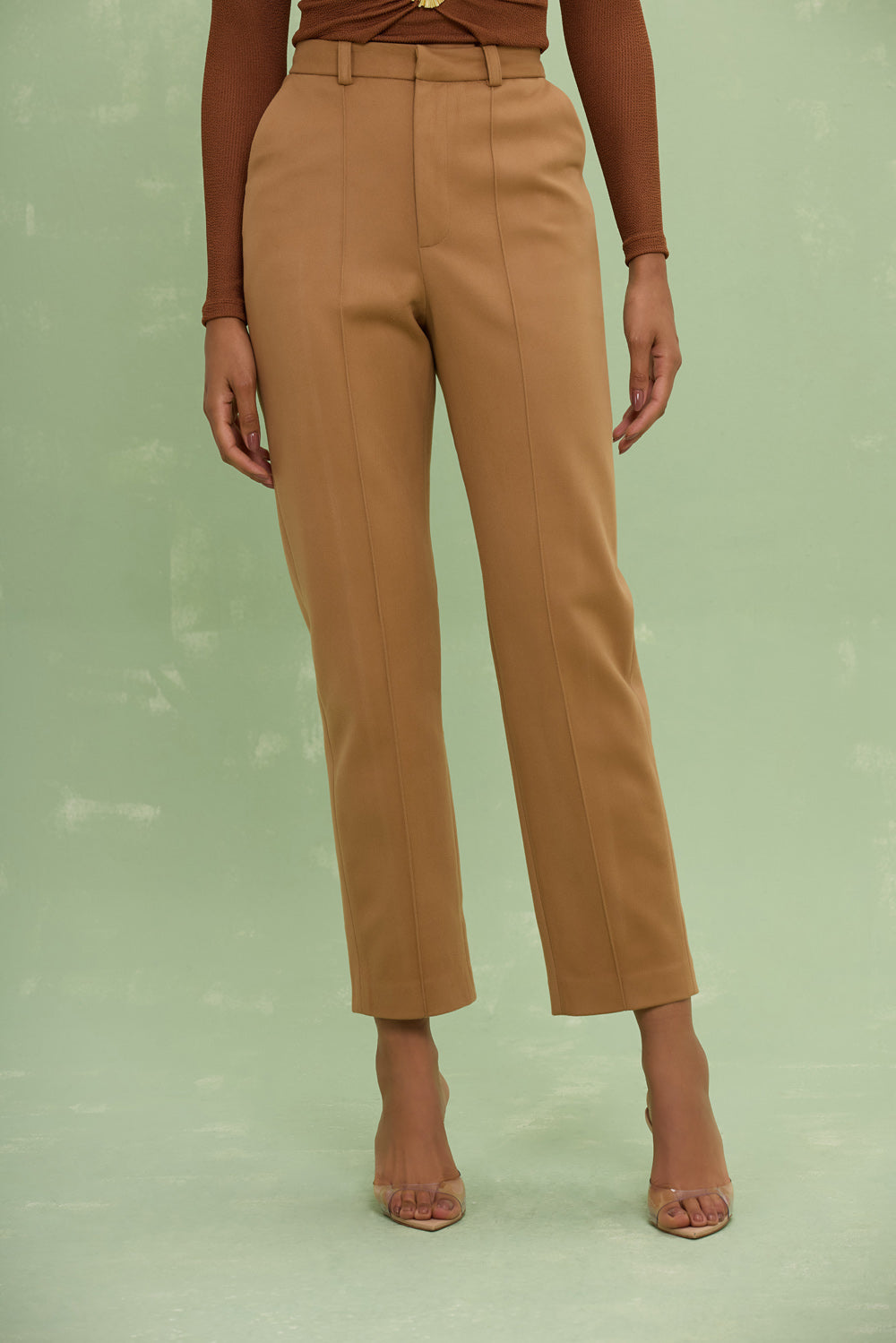 CALÇA ALFAIATARIA CLARICE MARROM