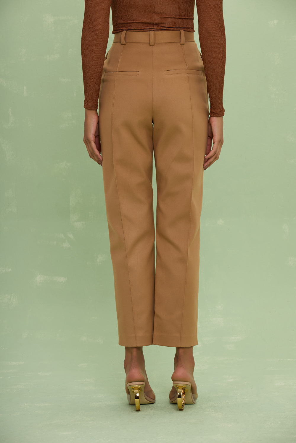 CALÇA ALFAIATARIA CLARICE MARROM