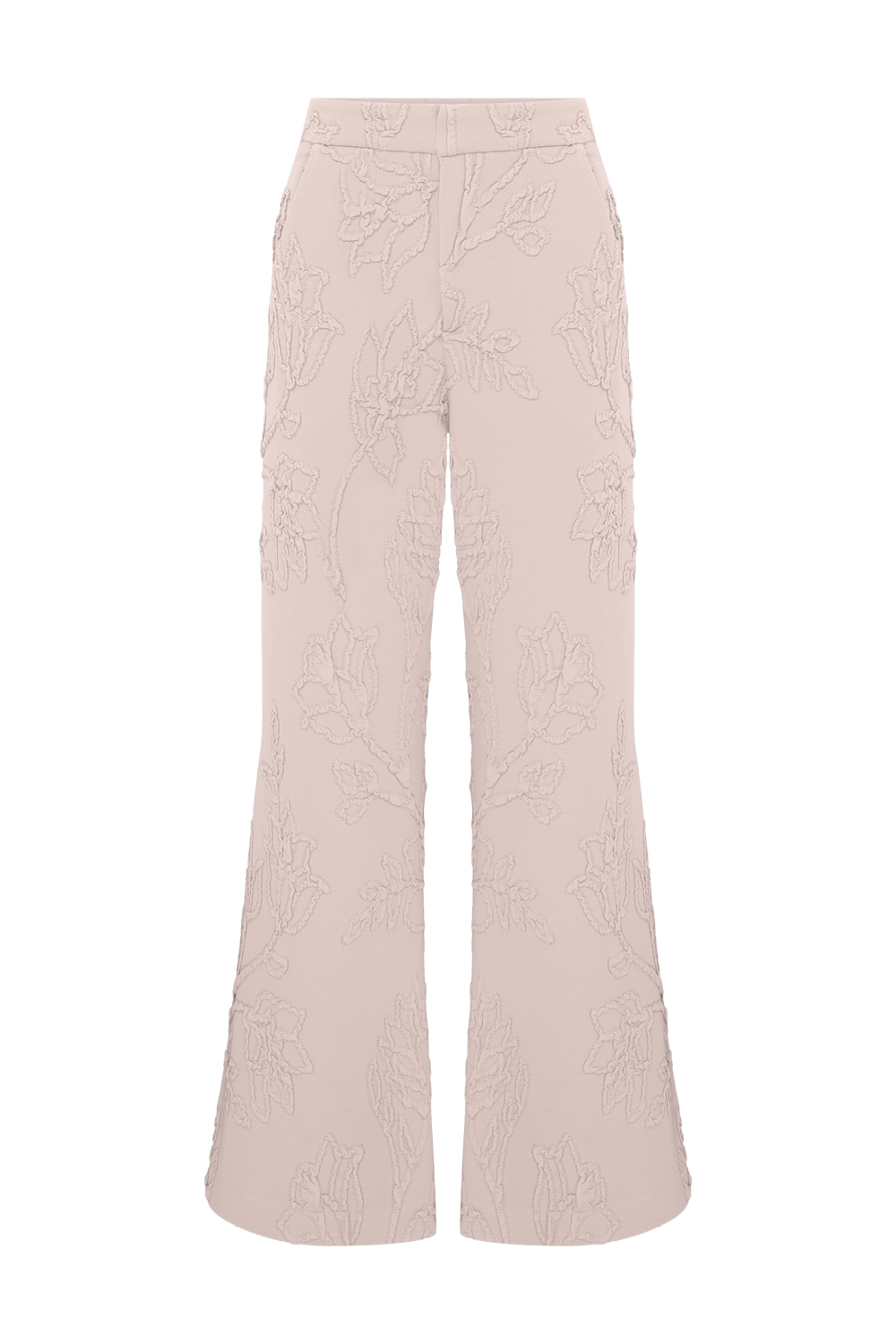 CALÇA JACQUARD HAZEL BEGE