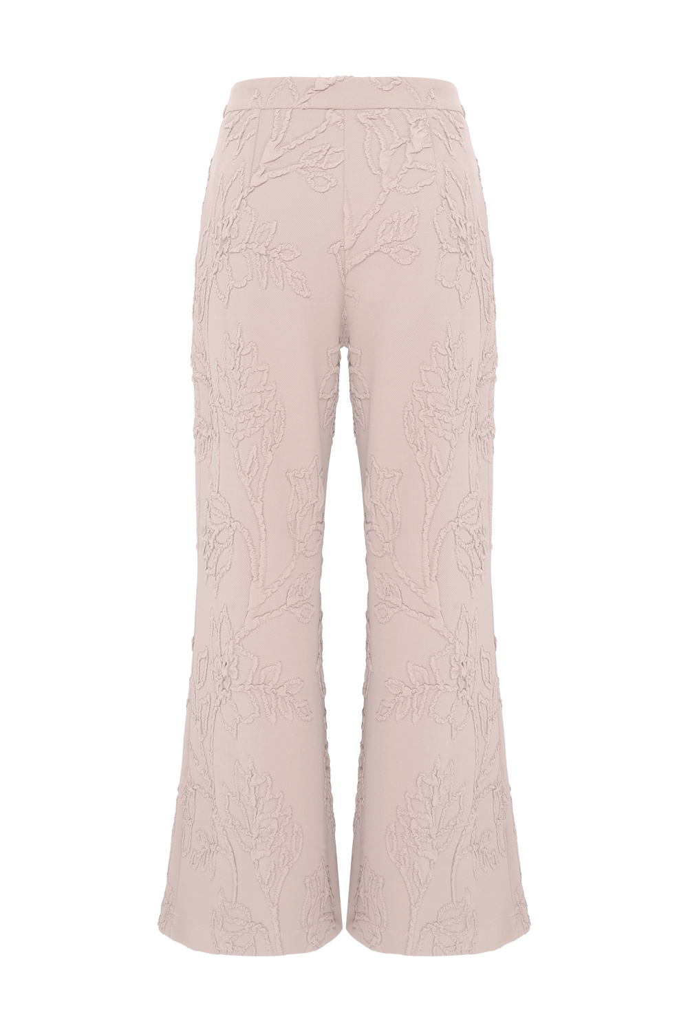 CALÇA JACQUARD HAZEL BEGE