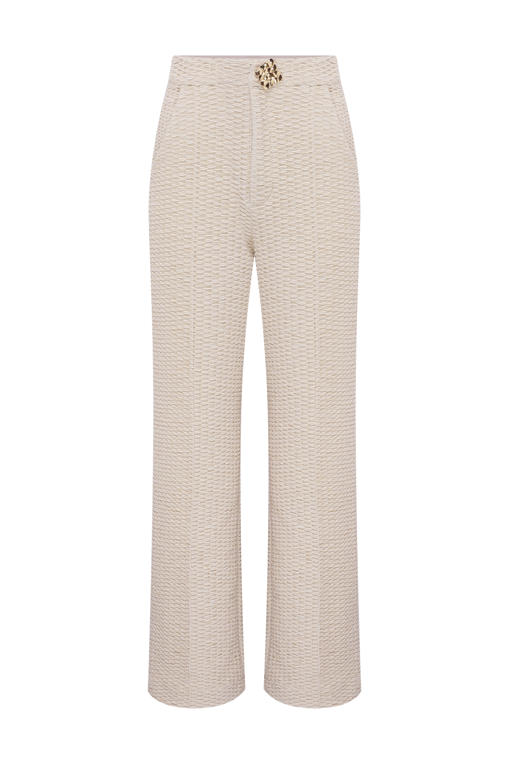 CALÇA MALHA GOLDEN OFF WHITE