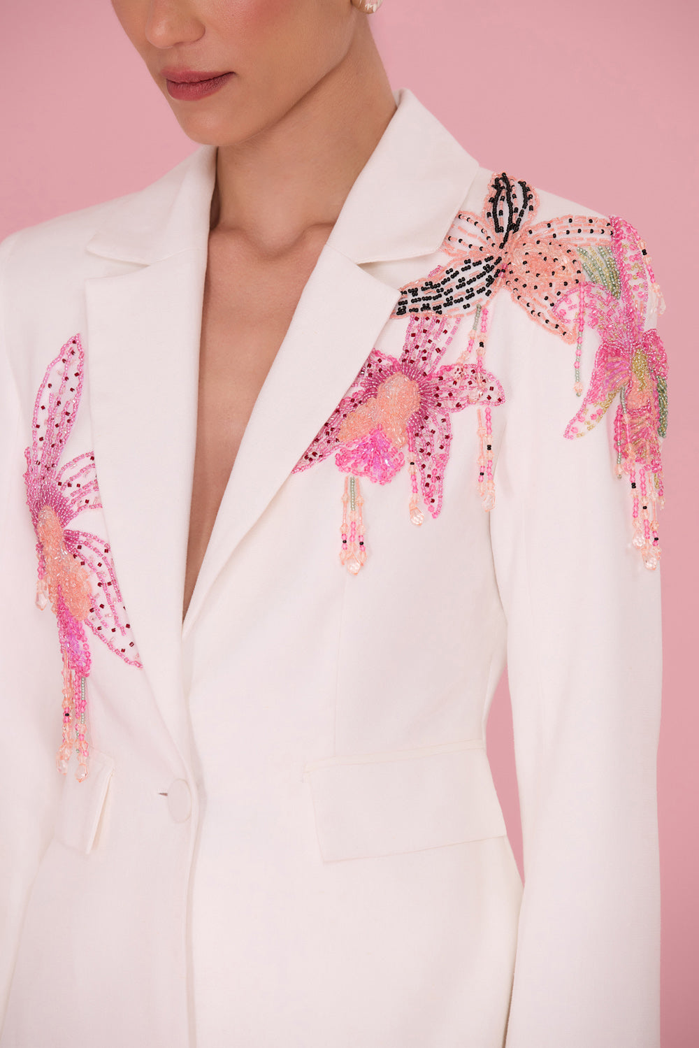 BLAZER LINHO MEADOW  OFF WHITE