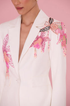 BLAZER LINHO MEADOW  OFF WHITE