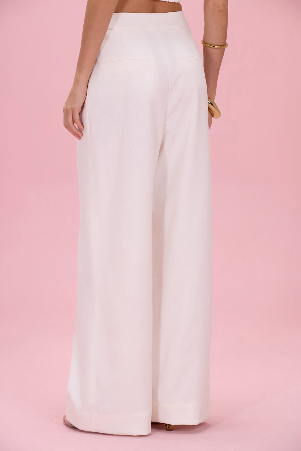 CALÇA LINHO MEADOW OFF WHITE
