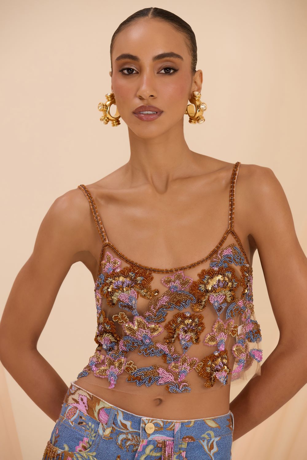 REGATA BOHO EMBROIDERY
 ROSE