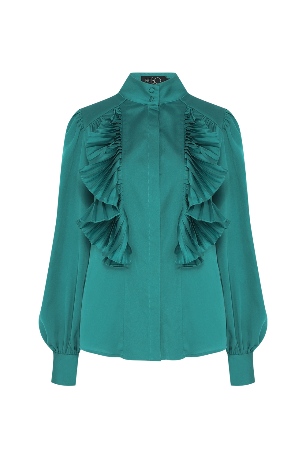 CAMISA CETIM DREAM  VERDE ESCURO
