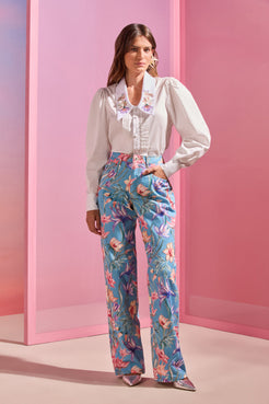 CALÇA AMARYLLIS DENIM AZUL