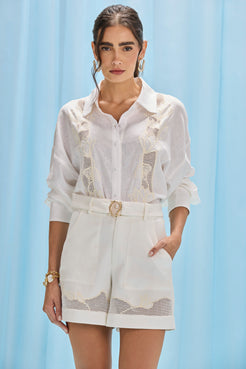 CAMISA LINHO ACQUA MIST BRANCO