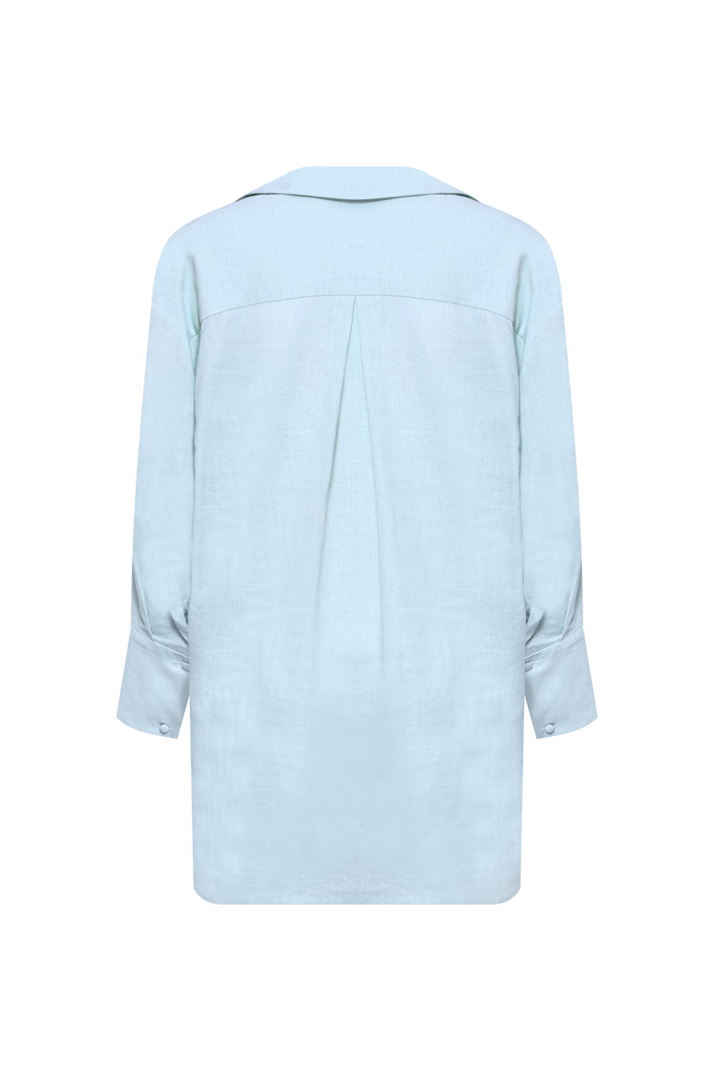 CAMISA LINHO ACQUA MIST AZUL ESVERDEADO