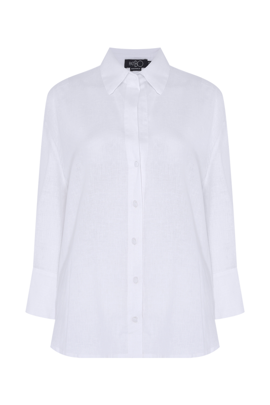 CAMISA LINHO ACQUA MIST BRANCO