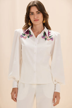 CAMISA HONEY FLOWER OFF WHITE