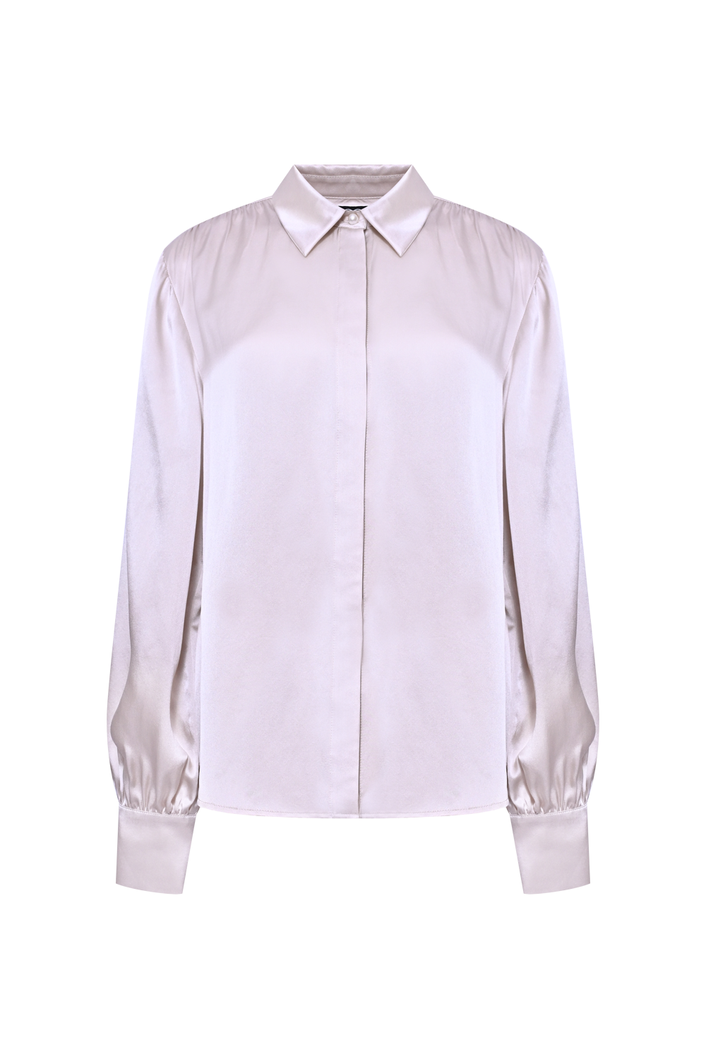 CAMISA SEDA ISABEL BEGE
