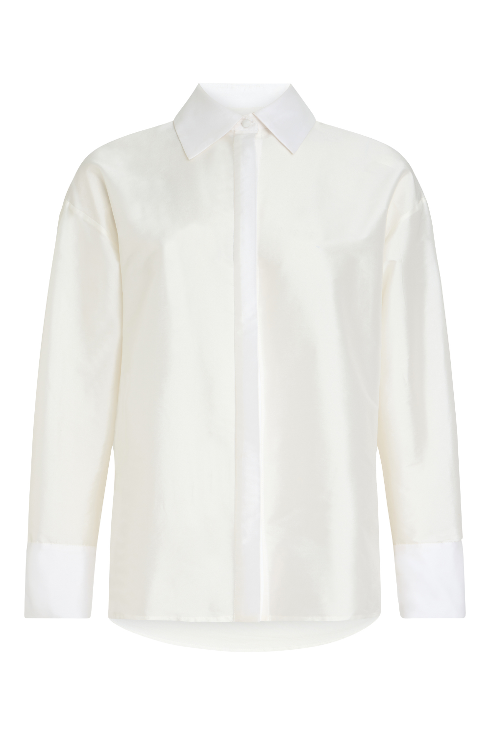 CAMISA TAFETÁ PATRICIA OFF WHITE