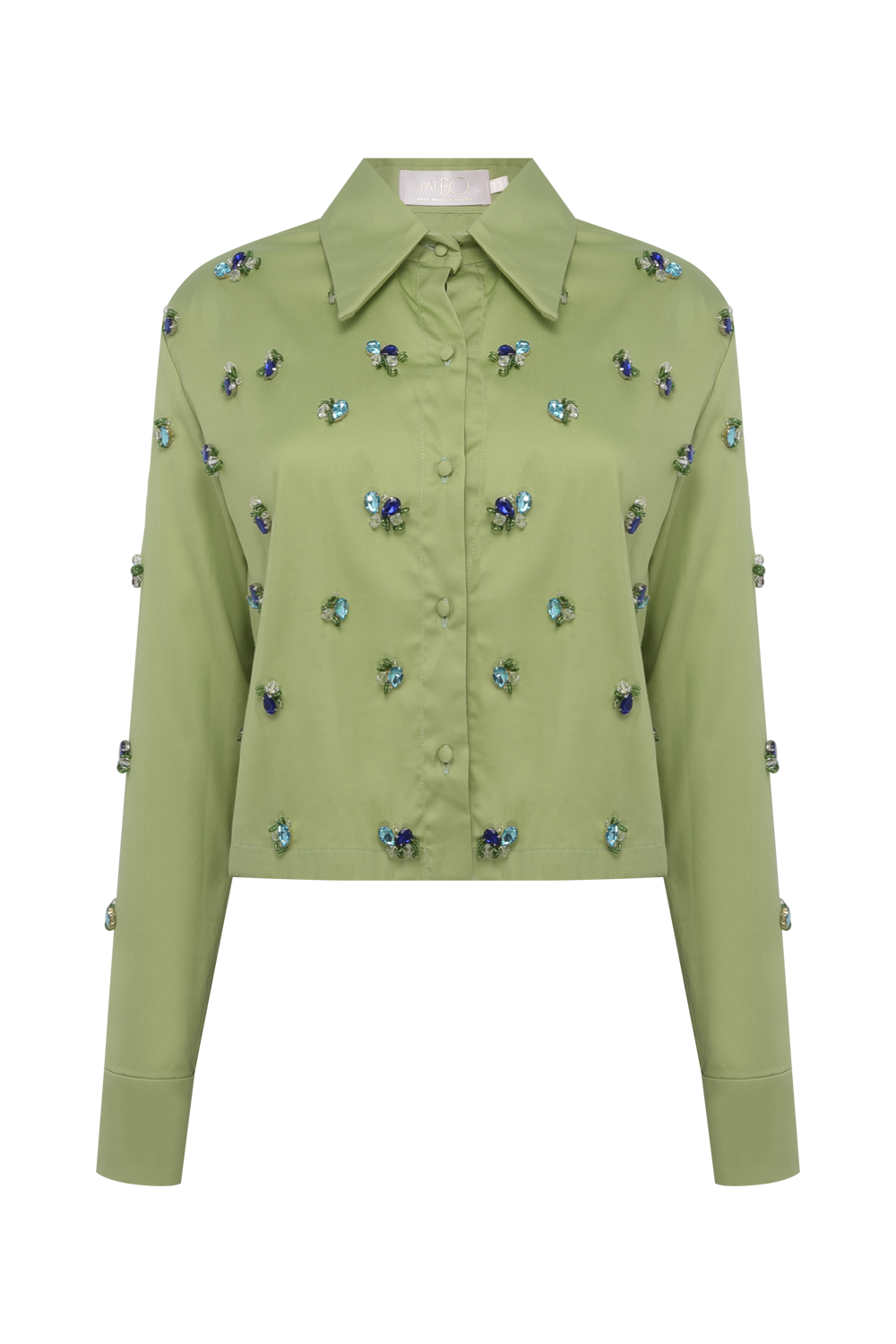CAMISA TRICOLINE BLOSSOM VERDE
