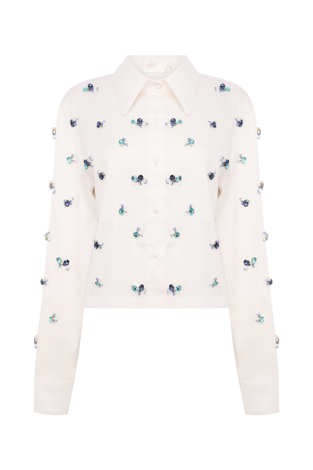CAMISA TRICOLINE BLOSSOM OFF WHITE