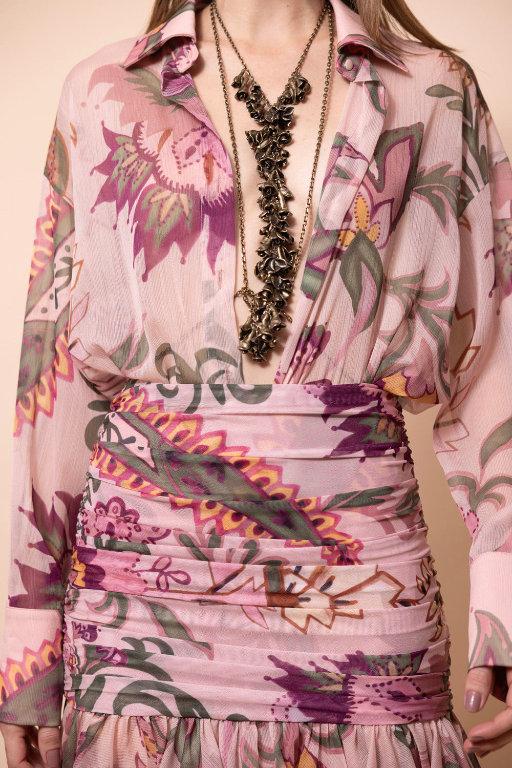 CAMISA BOHO
 ROSE