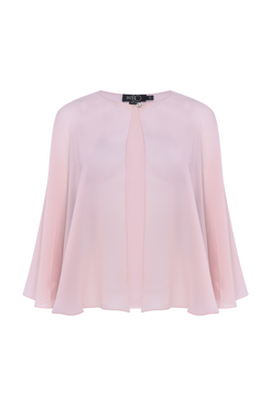 CAPA SILK PLISSE LILA ROSA CLARO