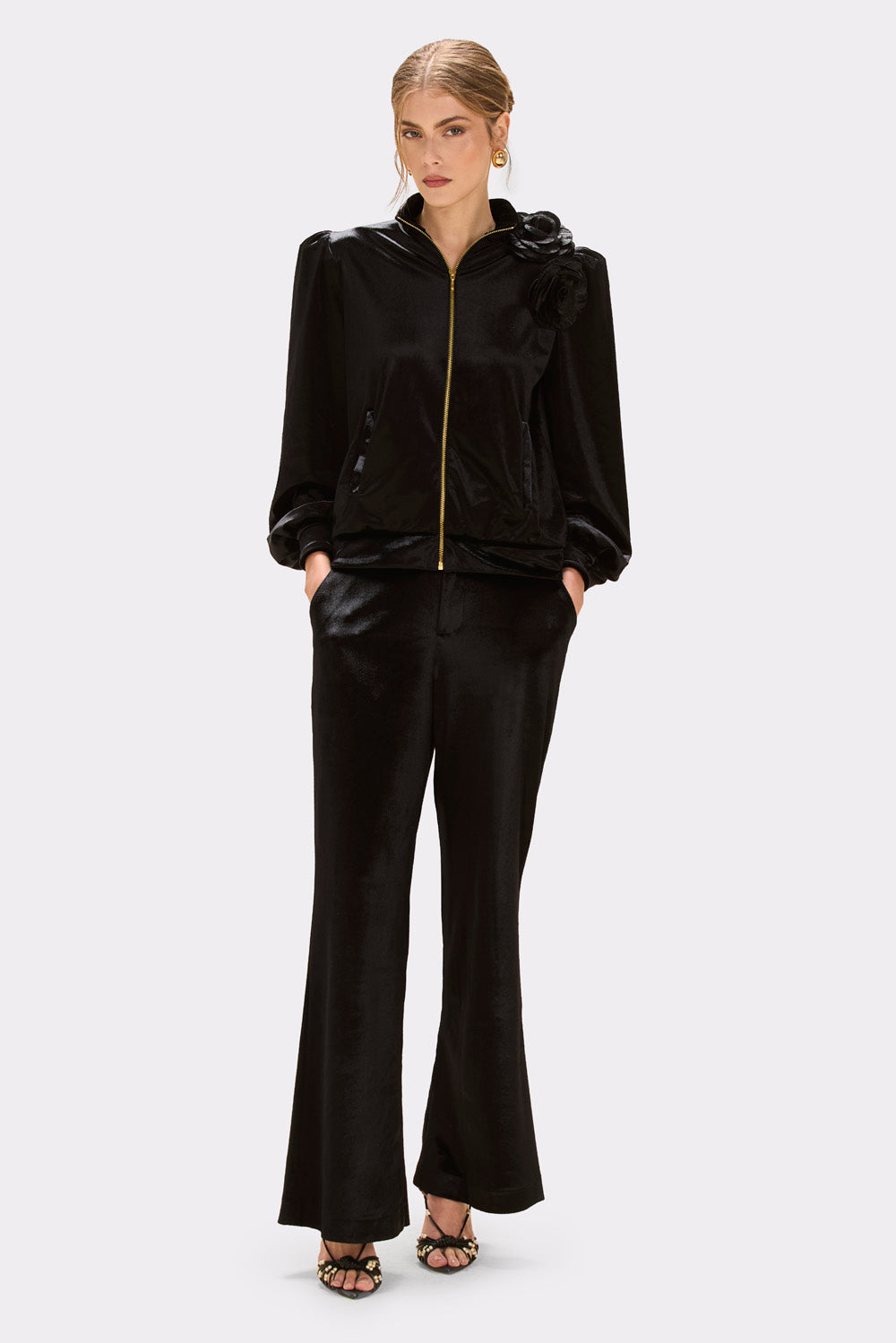 CALÇA VELVET ALLURE PRETO