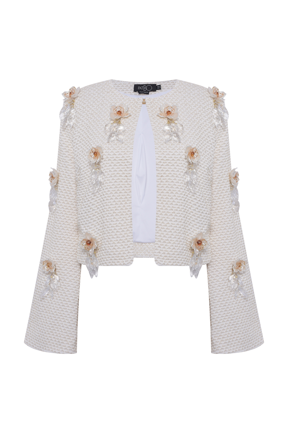 CASACO MALHA GAVEA OFF WHITE