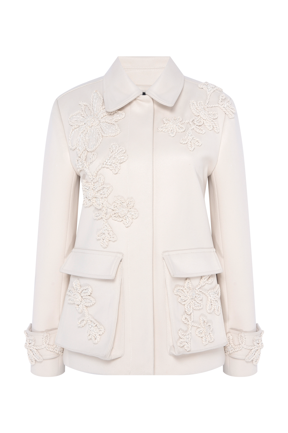 CASACO ALFAIATARIA CLARICE OFF WHITE
