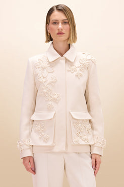CASACO ALFAIATARIA CLARICE OFF WHITE