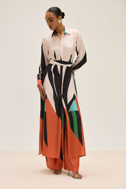 CHEMISE ESTAMPA TEMPO UNICA