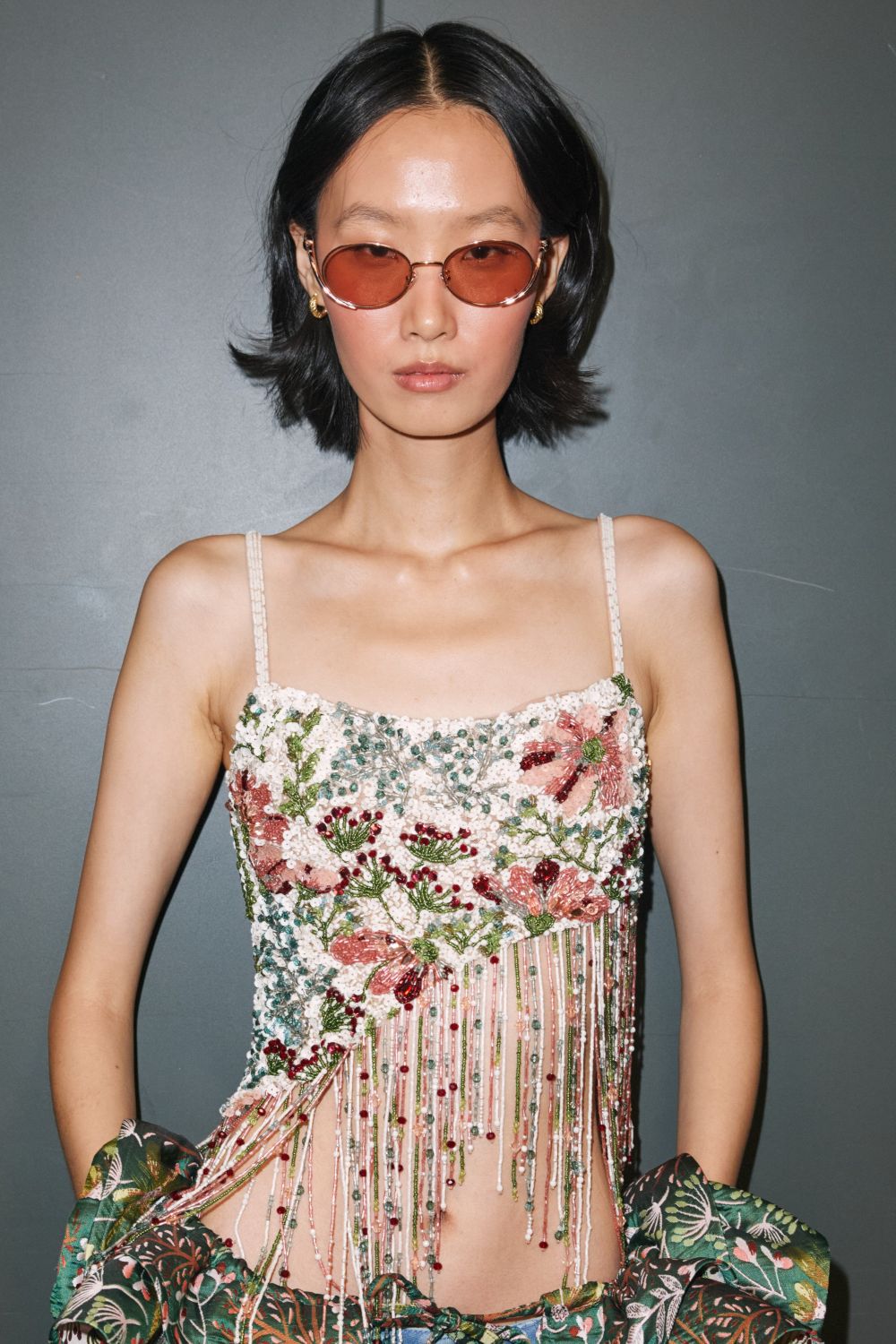 TOP ROSALIE JEWERLY EMBROIDERED
 ROSA