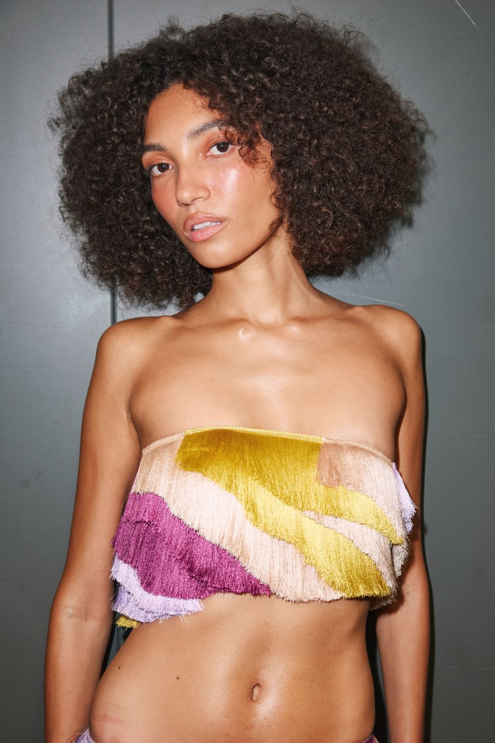 TOP AURORA FRINGE ROXO