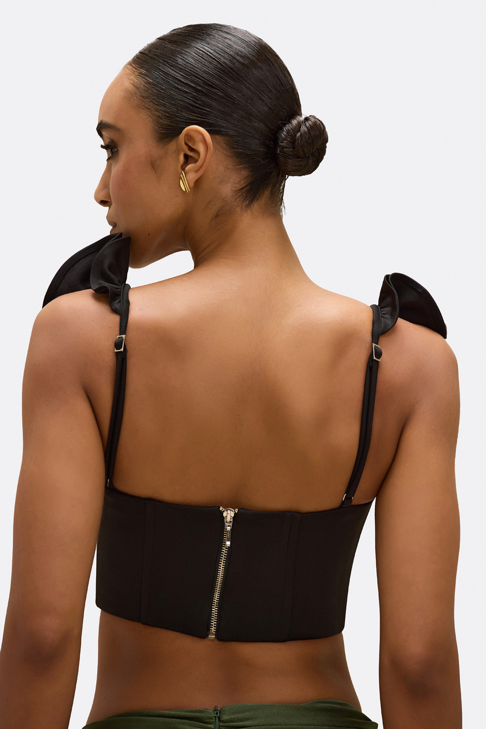 BLUSA CREPE MYSTIQUE  PRETO